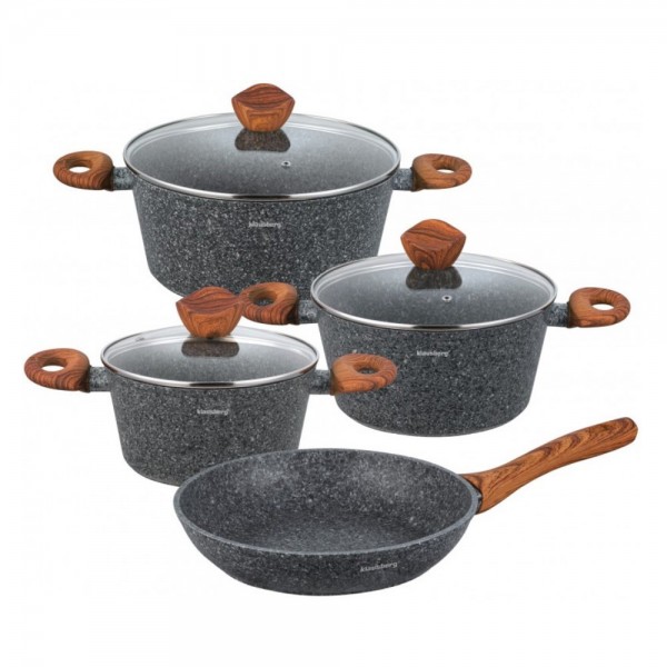 Set of pots and Frying Pans Klausberg...