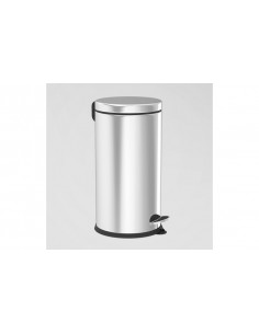 Garbage can with pedal...