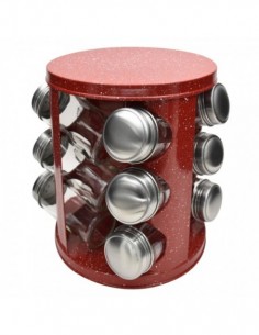 Spice jars on stand Oliver...