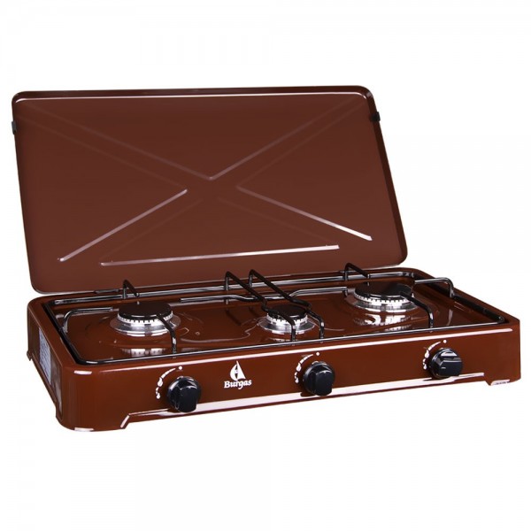 Gas cooker with three burners Burgas...