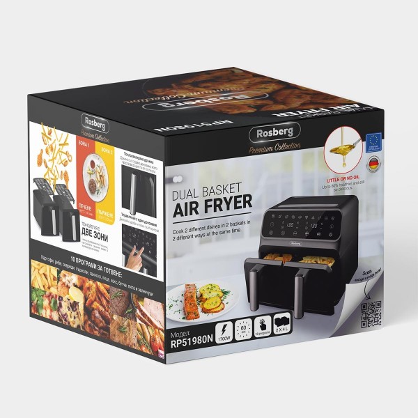 Air Fryer Rosberg Premium RP51980N...