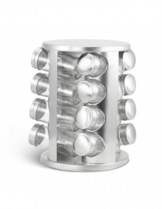 Spice jars on a stand...