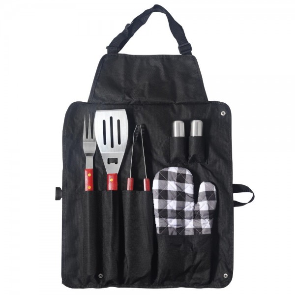 Apron with BBQ utensils Rosberg...