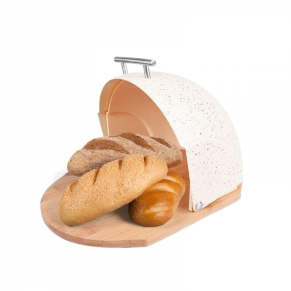 Кутия за хляб и дъска за рязане 2в1...