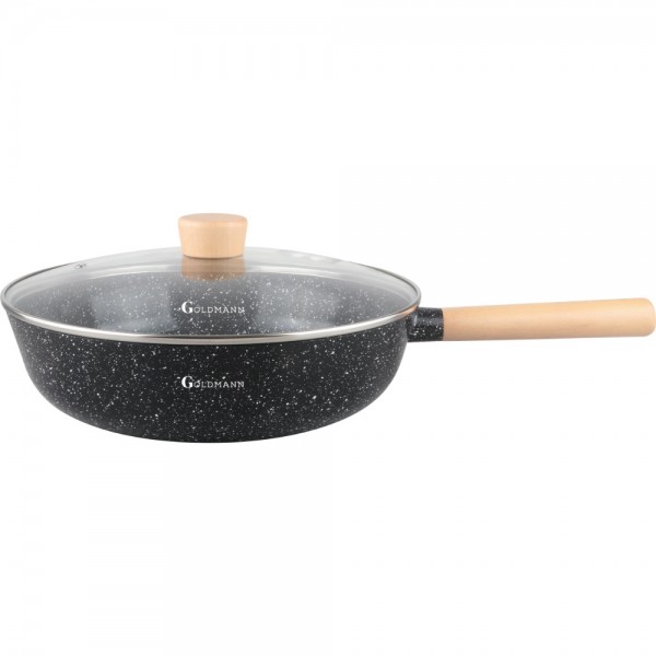 Wok pan with lid Goldmann GM-0130L,...