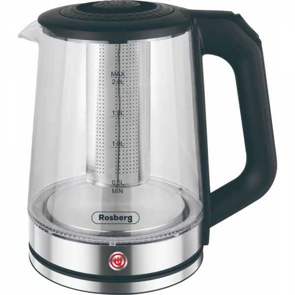 Electric kettle Rosberg R51230R,...