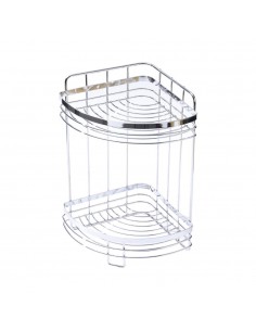 Double Bathroom Corner Rack...
