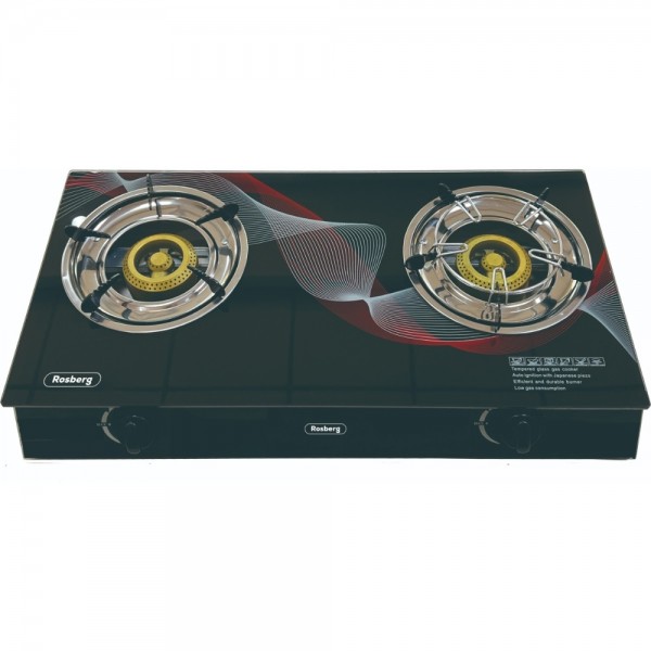 Rosberg R51454GAD double gas hob, 30...