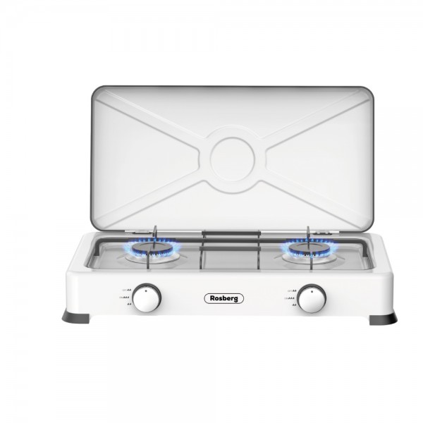 Double Burner gas stove with cover...