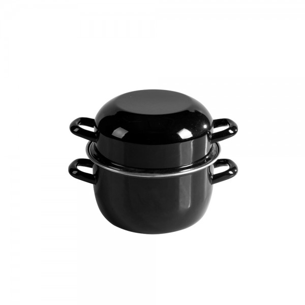 Enamel Mussels pot Rosberg R54525A22,...