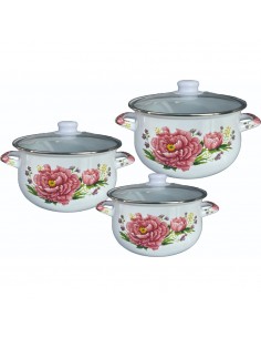 Комплект 3 броя емайлирани...