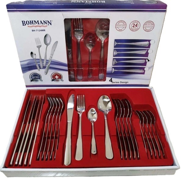 Cutlery 24 piece Bohmann BH 7124L,...