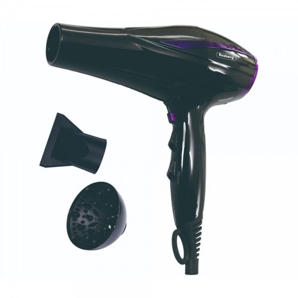 Hair dryer Rosberg R51100OD, 2200W, 2...