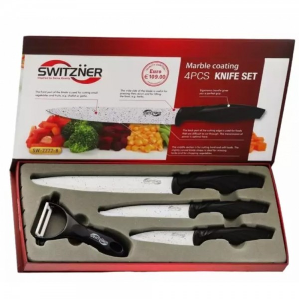 Комплект ножове Switzňer SW-7777B...
