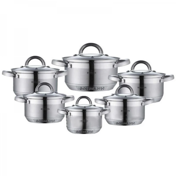 Комплект тенджери Bohmann BH 0717N,...