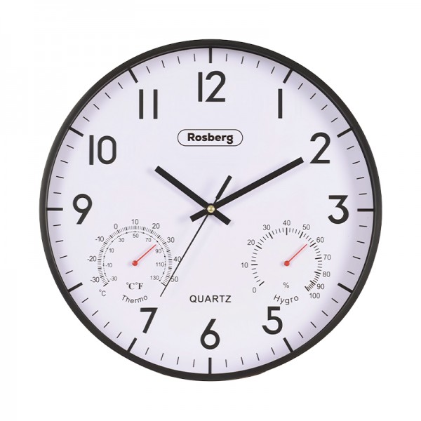 Rosberg R59998F, Round Wall Clock...