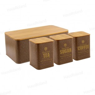 Bread box set with 3pcs...