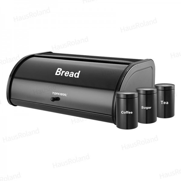 Bread box set with 3pcs storage...